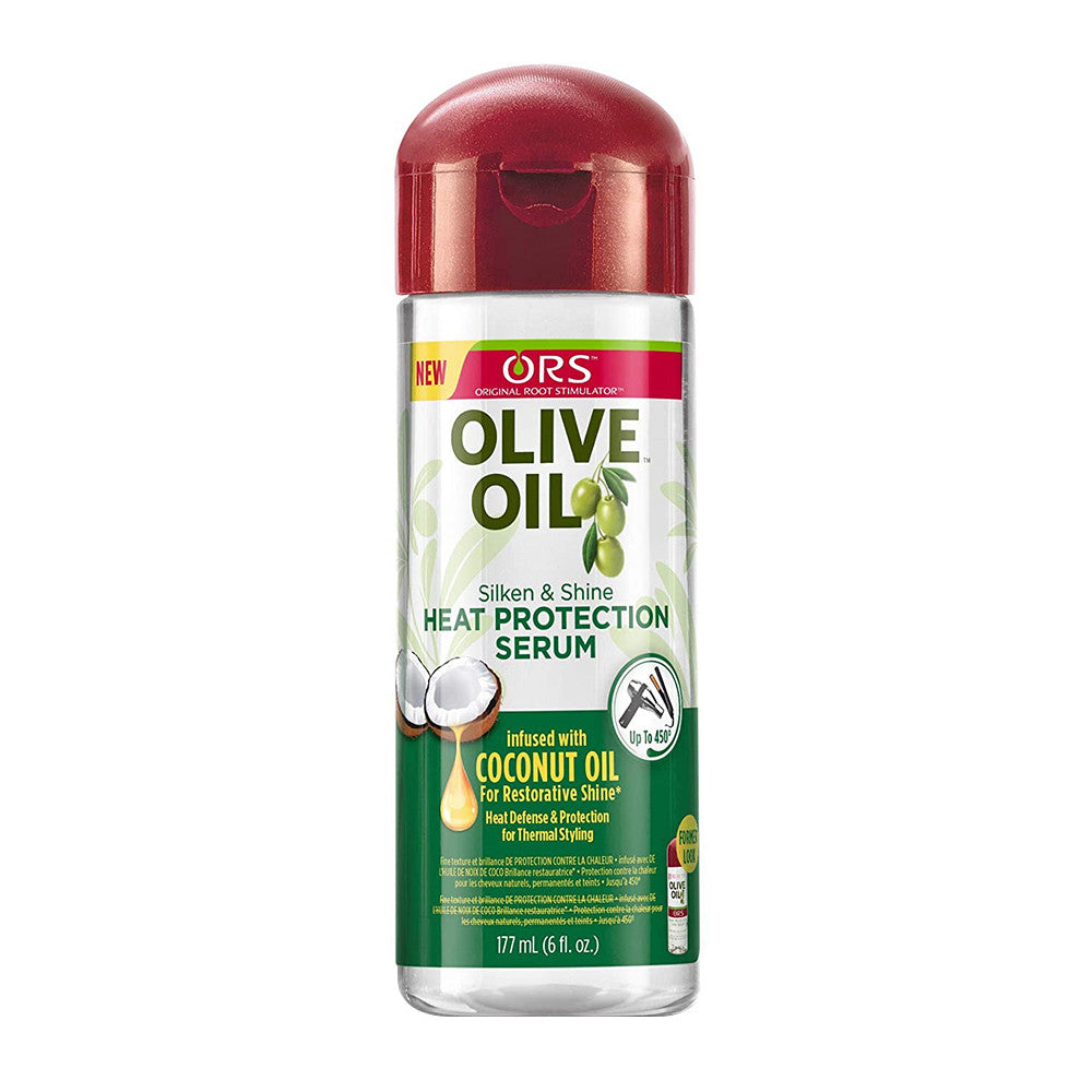 Organic Root Stimulator Olive Oil Heat Protection Serum, 6 Oz